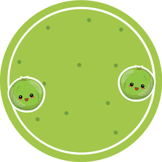 Jam stickers, preserving lables, household lables, round shape labels with matte finish LHMAR17740-Black Sapote