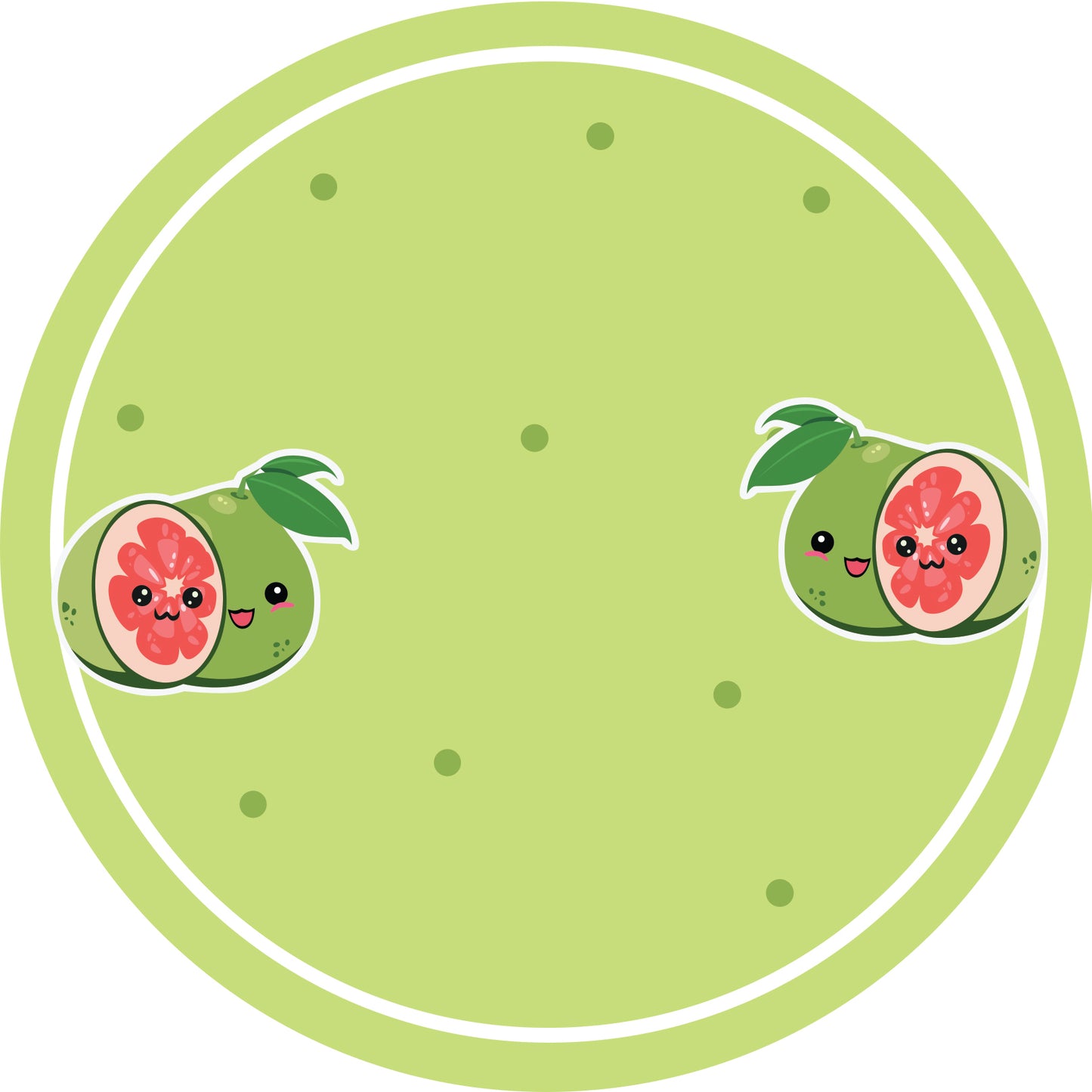 Jam stickers, preserving lables, household lables, round shape labels with matte finish LHMAR17940-Pomelo