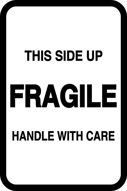 Fragile - Fragile sticker "This side up Fragile handle with care" LH-FRAGILE-V-10100-88-0