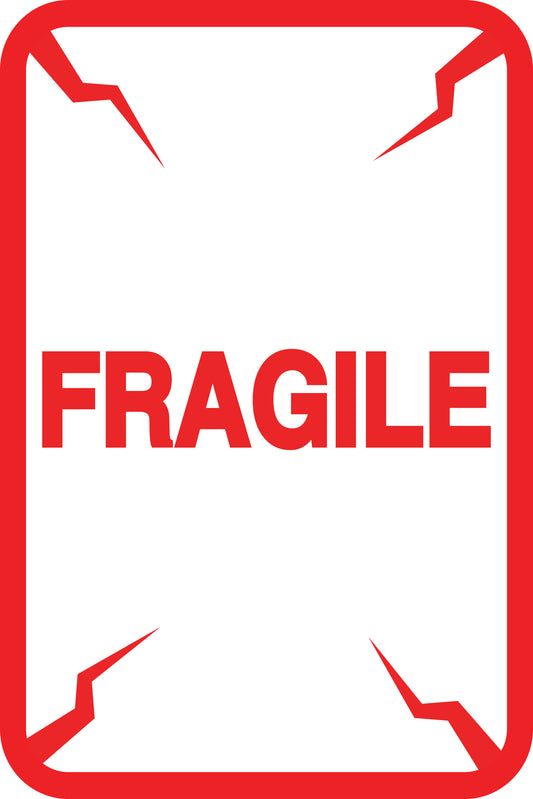 Fragile - Fragile sticker "Fragile " LH-FRAGILE-V-10400-14-0