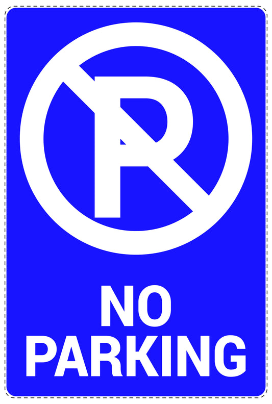 No parking Sticker "No parking " LH-NPRK-2110-44