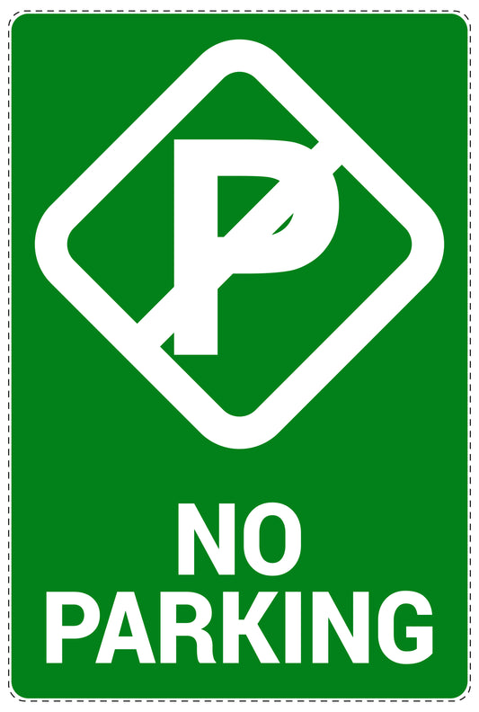 No parking Sticker "No parking" LH-NPRK-2230-54