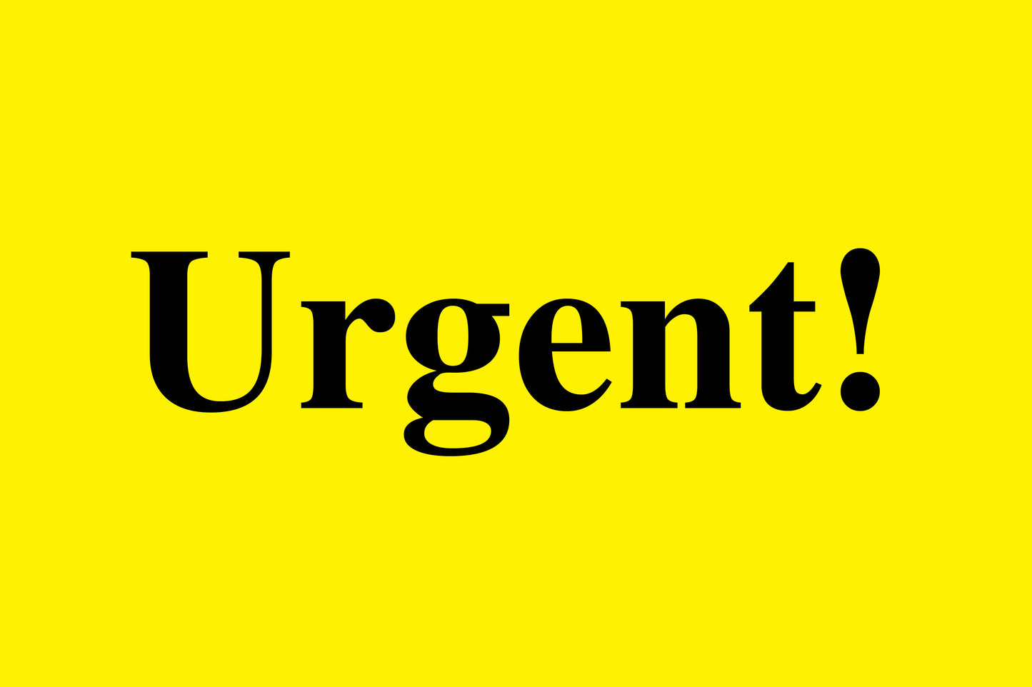 1000 stickers office organization "Urgent!" made of paper LH-OFFICE1100-PA