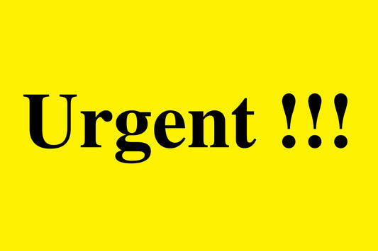 1000 stickers office organization "Urgenyt!!!" made of Plastic LH-OFFICE3500-PE