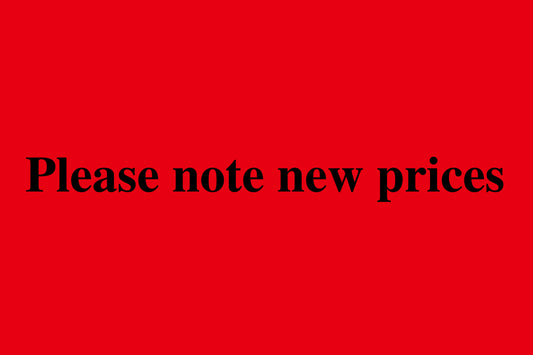 1000 stickers office organization "Please note new prices" made of paper LH-OFFICE900-PA