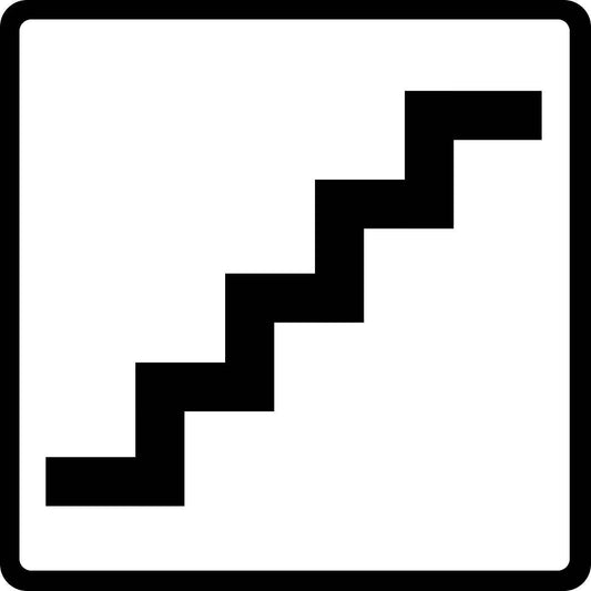 Building sticker pictograms "Stairs" 5-30 cm LH-PIKTO2100-88