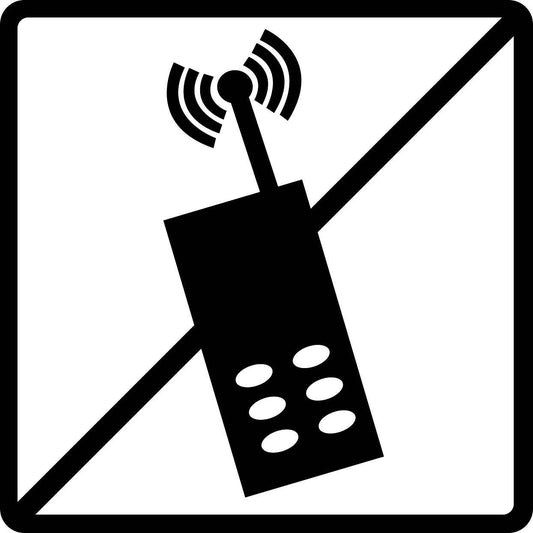 Building sticker pictograms "No mobile phones" 5-30 cm LH-PIKTO3300-88