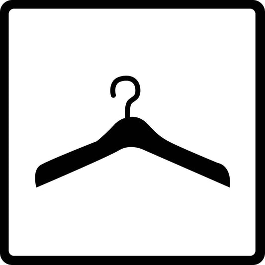 Building sticker pictograms "Hanger clothes" 5-30 cm LH-PIKTO3400-88