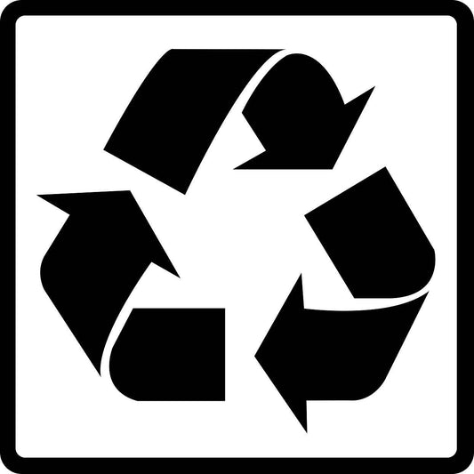 Building sticker pictograms "Recycling label" 5-30 cm LH-PIKTO3500-88