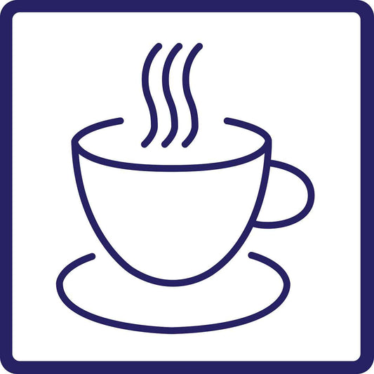 Copy of Copy of Building sticker pictograms "Hot cup" 5-30 cm LH-PIKTO4200-88