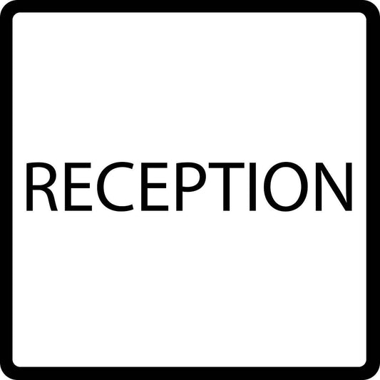 Building sticker pictograms "Reception" 5-30 cm LH-PIKTO4340-88