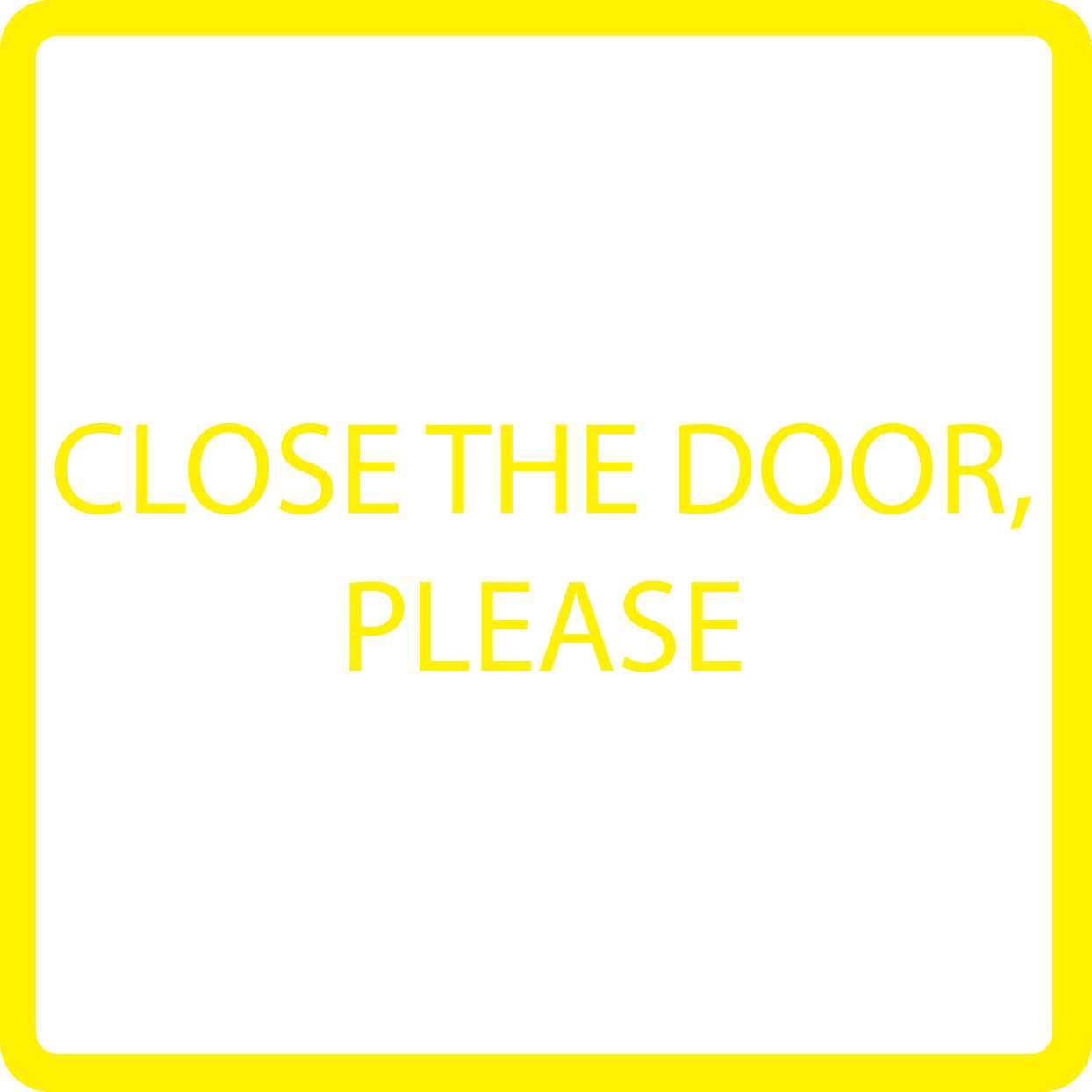 Building sticker pictograms "Close the door, please" 5-30 cm LH-PIKTO4390-3
