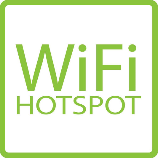 Building sticker pictograms "Wifi hotspot" 5-30 cm LH-PIKTO5250-67