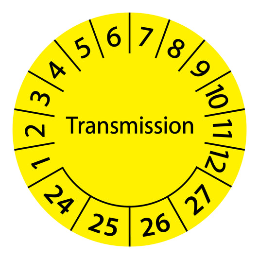 Multi-year test labels, visual inspection passed, start year: 2024 made of paper or plastic ES-PRSIB-4-2024