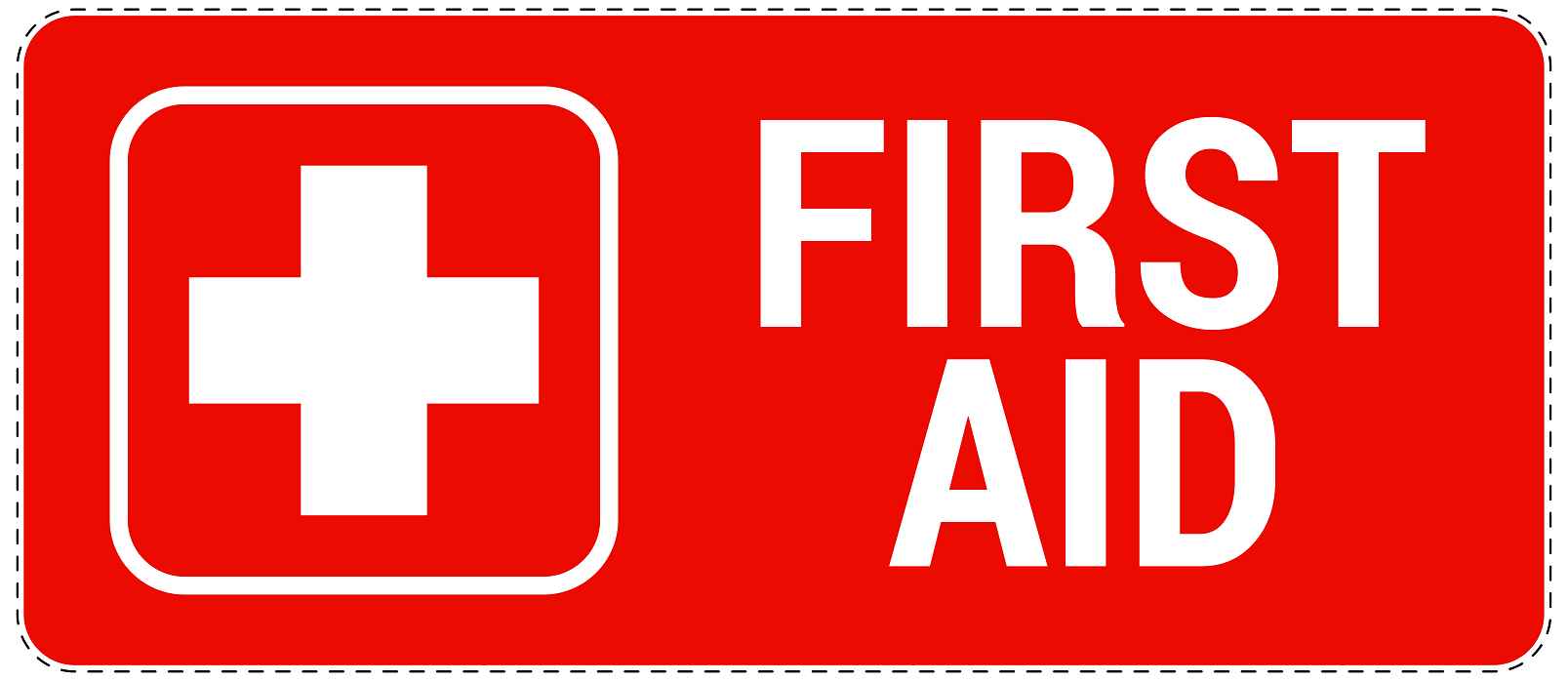 Emergency sticker