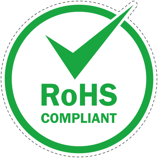 1000 labels RoHS 10-50mm LO-ROHS-10000 Waterproof