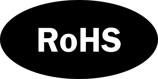 1000 labels RoHS  10-50mm  LO-ROHS-10600 Waterproof