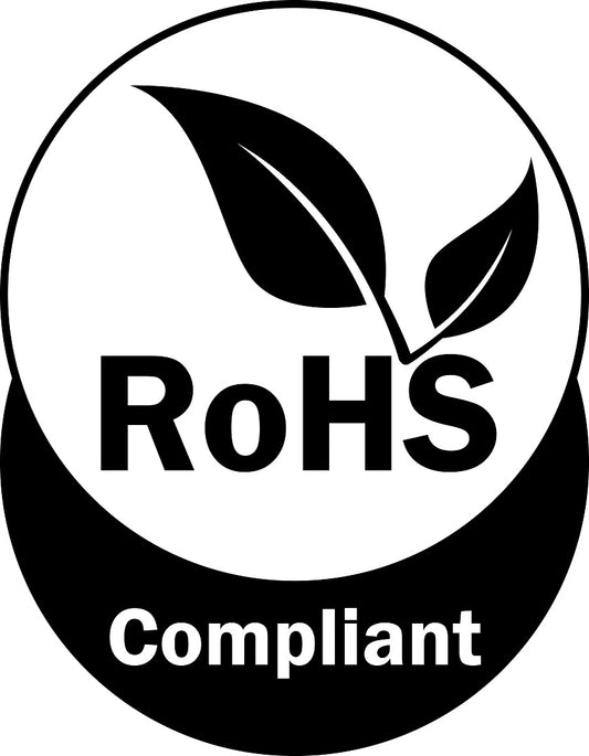 1000 labels RoHS  10-50mm  LO-ROHS-10900 Waterproof