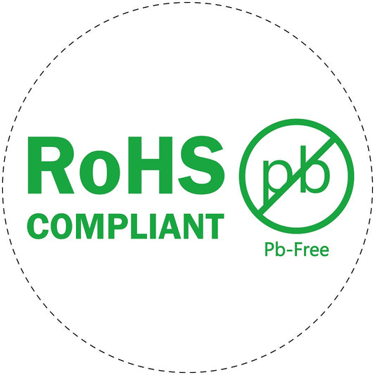 1000 labels RoHS 10-50mm LO-ROHS-11200 Waterproof