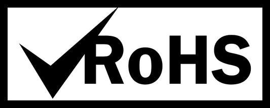 100x electrical appliances Rohs license plate LH-ROHS-20700