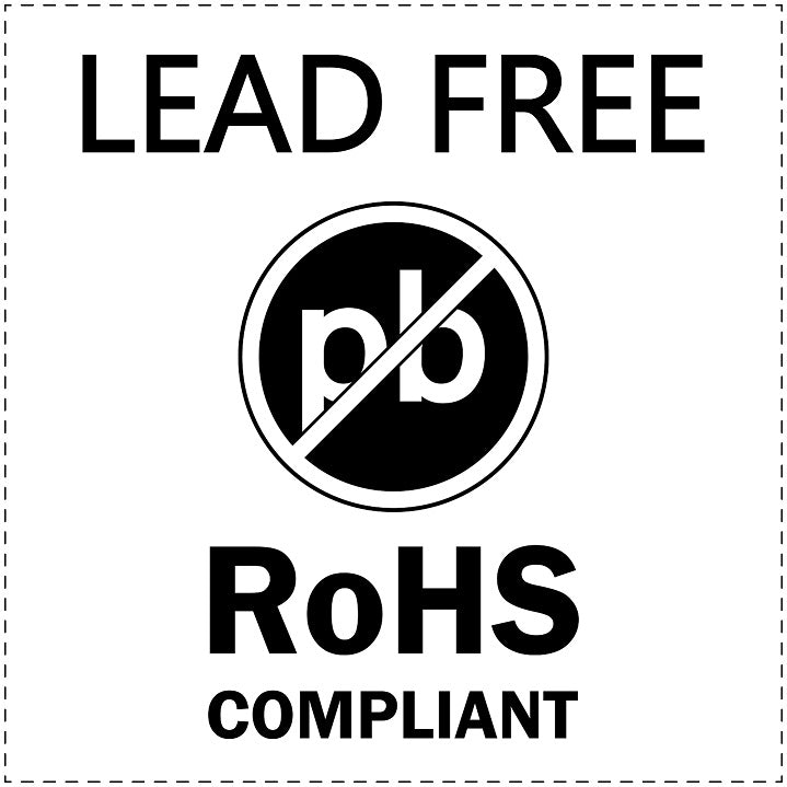 100x electrical appliances Rohs license plate LH-ROHS-21100