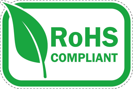 100x electrical appliances Rohs license plate LH-ROHS-21400