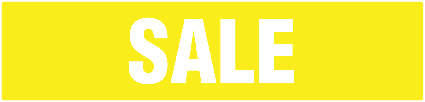 Promotional stickers rectangular "Sale" 10-60 cm LH-SALE-1000-RE-50x12-3-0
