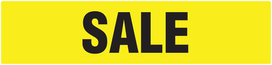 Promotional stickers rectangular "Sale" 10-60 cm LH-SALE-1000-RE-50x12-3-88