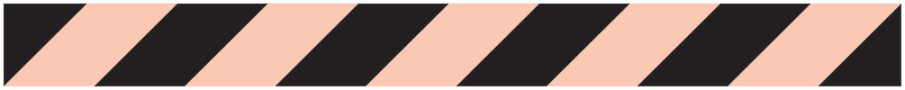 Sticker "Safety strips" 20-80 cm red made of PVC plastic LH-STRIPES-10000-50x5-88-811