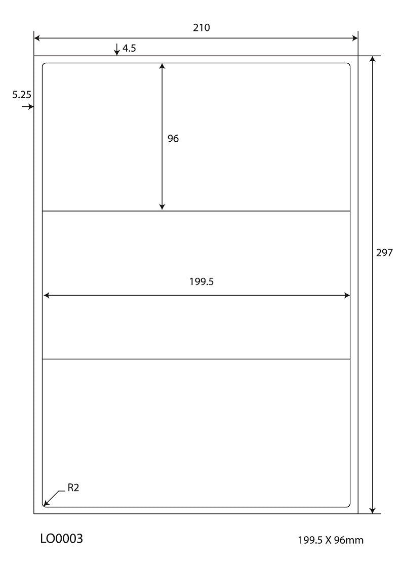1200 universal labels 60 mm round, on 100 Din A4 sheets, glossy, self-adhesive LO-0012-L-80