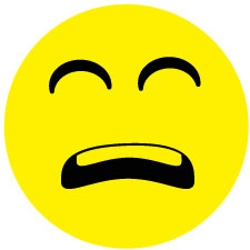 1000 smiley stickers 2-10 cm large quantities particularly affordable LH-SMI-0150