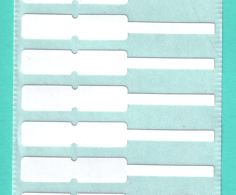 Ring Label 1000 jewelry labels, ring labels, 65x10mm on a roll. Strong adhesive ...